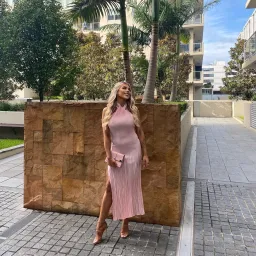 Lidee Soiree Halter Neck in Pink Size 6 for rent on The Volte - image 3