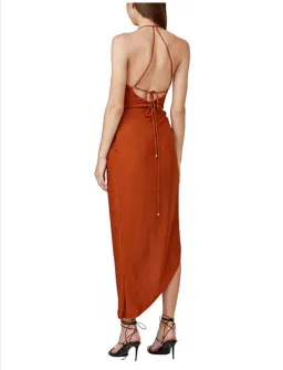 Significant Other Infinity Dress in Metallic Amber Size 8 for rent on The Volte - image 2