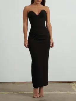 Effie Kats Luci Midi Dress Black Size S / Au 8 for rent on The Volte - image 1