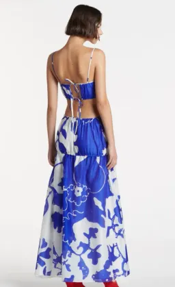 Sir the Label Vivi Crop and Skirt Set Merce Abstract Print Size 6 for rent on The Volte - image 3