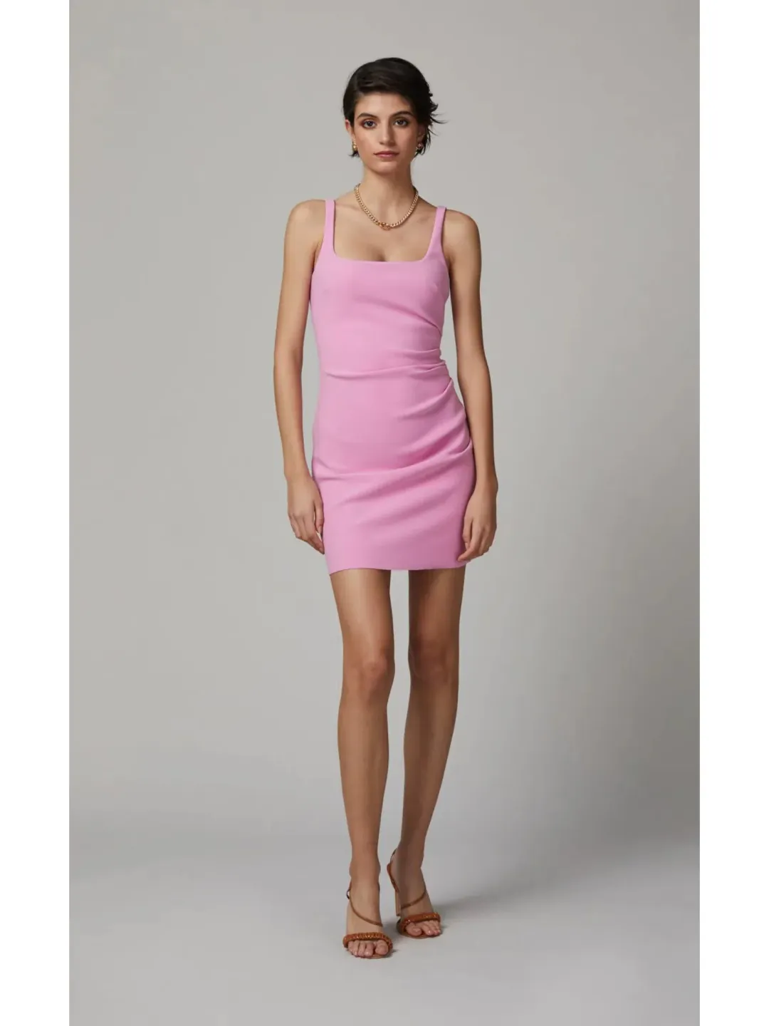Bec & Bridge Joelle Mini Dress Pink Size AU 6 for rent on The Volte - main image