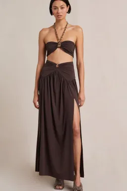 Bec & Bridge Joelene Top and Skirt Set in Cognac Size 8 for rent on The Volte - image 1