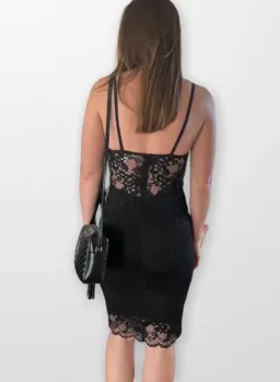 Bec and Bridge Cache Dress in Lace Black Size 10 for rent on The Volte - image 6