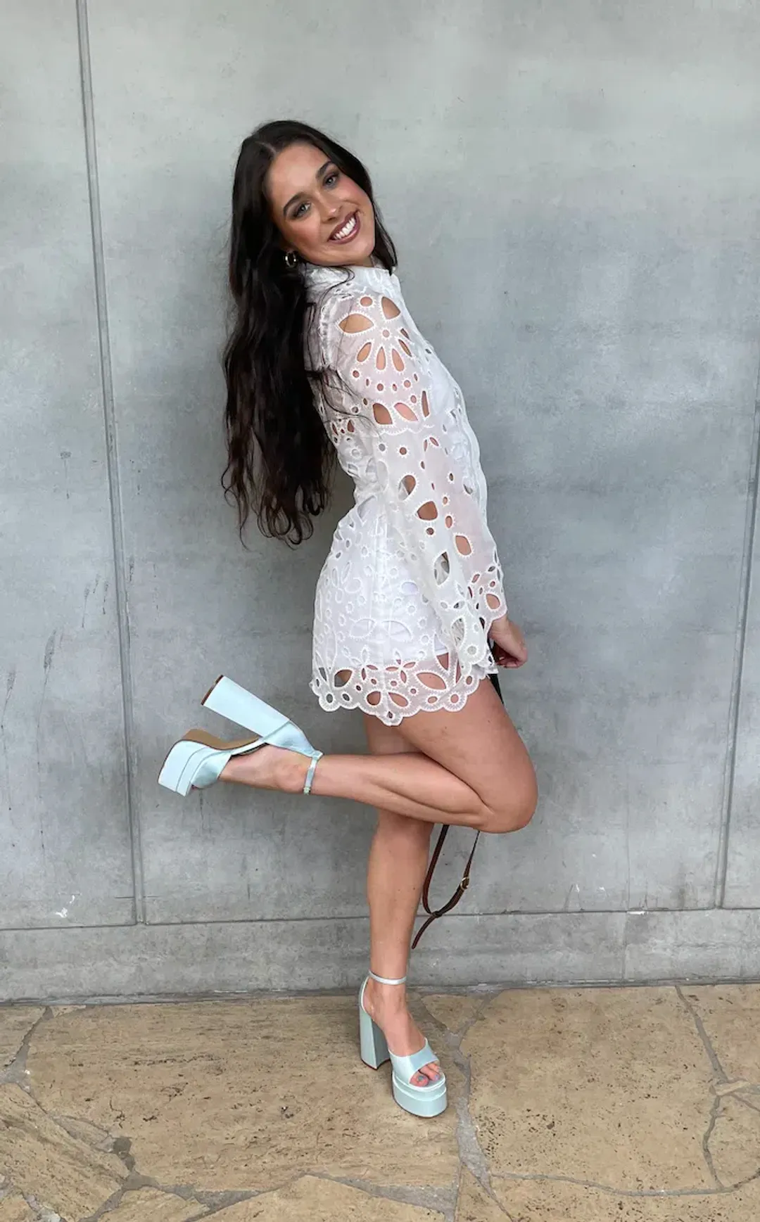 Alice McCall Baudelaire Mini Dress White Size 6 for rent on The Volte - main image