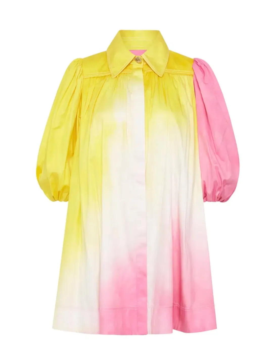 Aje Cloud Burst Smock MIni Dress Multi Size 12 / L for rent on The Volte - main image
