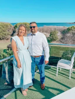 Acler Telford Dress Cloud Blue Size 16 for rent on The Volte - image 4