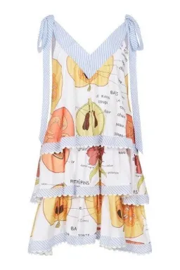 Binny Fruit Dress Print Size 10 for rent on The Volte - image 3