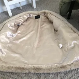 San Sloane Crawford Faux Fur Jacket Light Tan Size XS / Au 6 for rent on The Volte - image 7