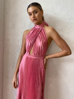 L'idee Renaissance Split Gown Pink Size AU 8 for rent on The Volte - image 2