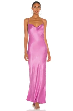 Bec & Bridge Lucie Maxi Dress Fuchsia Pink Size 8  for rent on The Volte - image 4