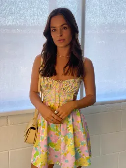 For Love & Lemons Emily Backless Dress Size XS/Au 6  for rent on The Volte - image 6