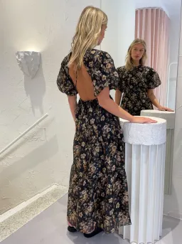 Sir the Label Amerie Open-back Midi Dress Floral Size 2/Au 10 for rent on The Volte - image 3