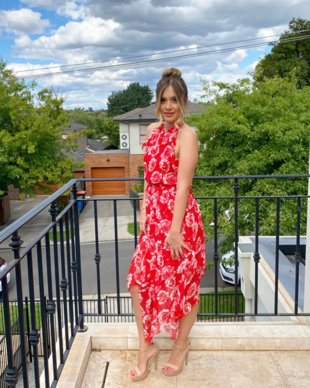 Manning Cartell Pool Party Dress Print Size 8 for rent on The Volte - main image