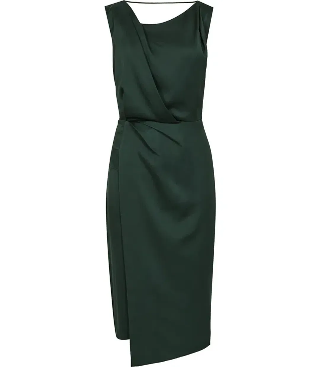 Reiss Karina Cross Back Cocktail Dress Green Size 6 for rent on The Volte - main image