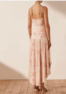 Shona Joy Faye Cross Front Midi Dress Floral Size 10 for rent on The Volte - image 4