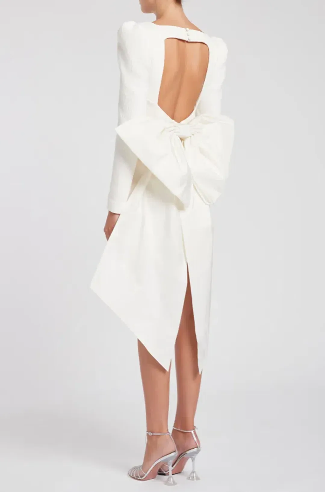 Rebecca Vallance Monique Mini Dress Ivory Size 6 for rent on The Volte - main image