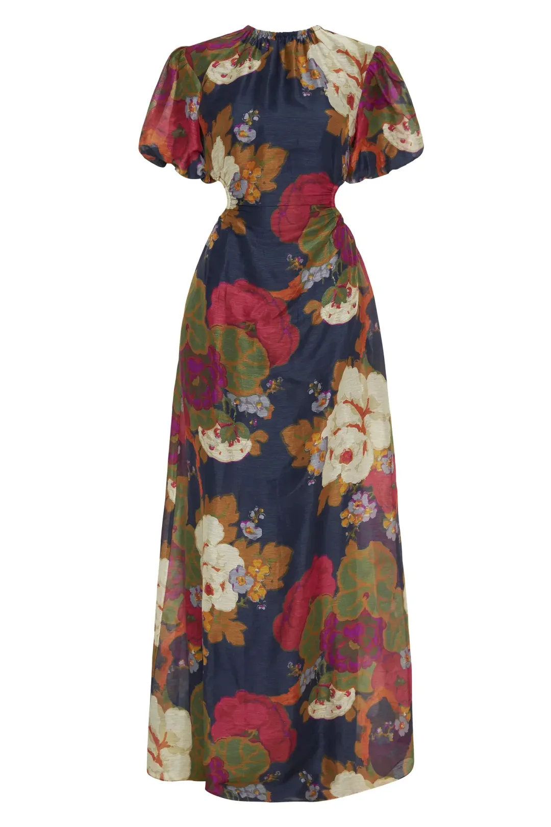Sir the Label Bonita Puff Sleeve Gown Floral Size 1 / Au 8  for rent on The Volte - main image