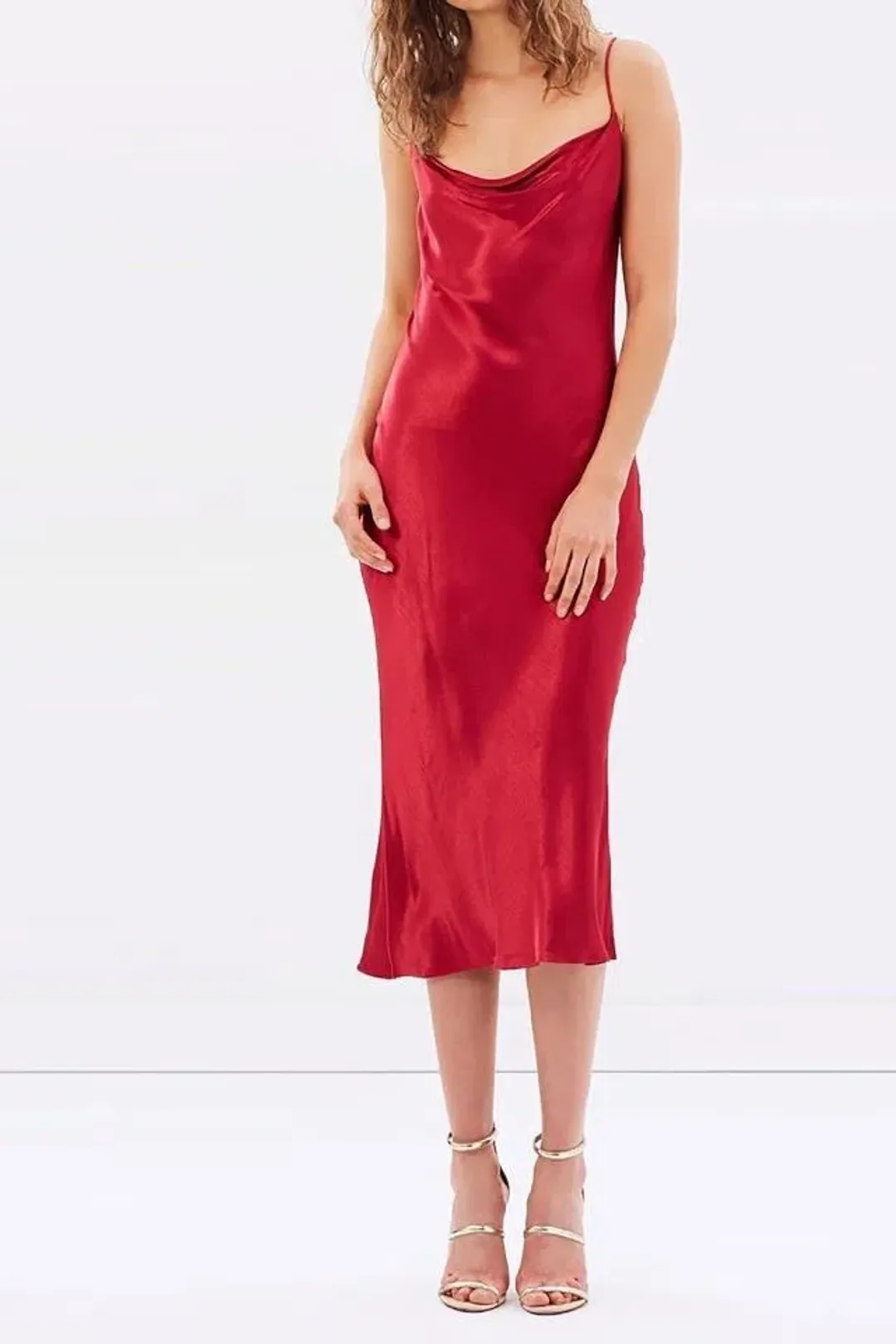 Bec & Bridge Decadent Slip Dress Red Size 8 for rent on The Volte - main image