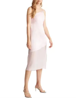 Ginia Luna Midi Dress Pink Size XS / Au 6 for rent on The Volte - image 1