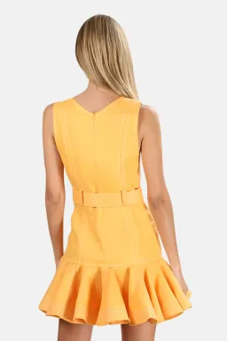 Zimmermann Super Eight Safari Orange Size 3/Au 14 for rent on The Volte - image 4