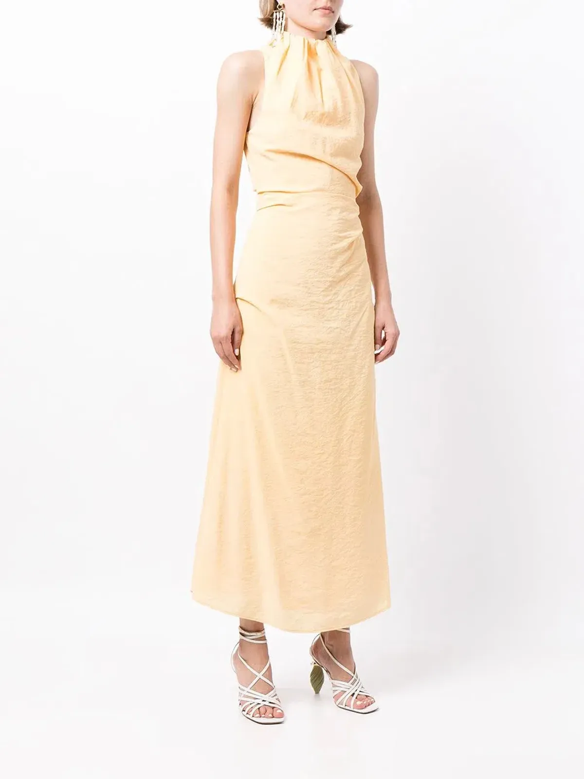 Rachel Gilbert Archie Dress Lemon Size 8 for rent on The Volte - main image