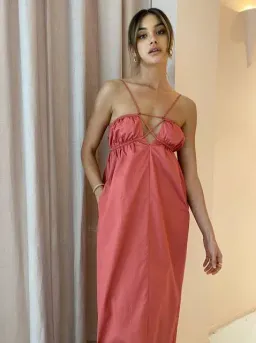 Suboo Rosanna Strappy Maxi Dress Red Size 6 / XS for rent on The Volte - image 3