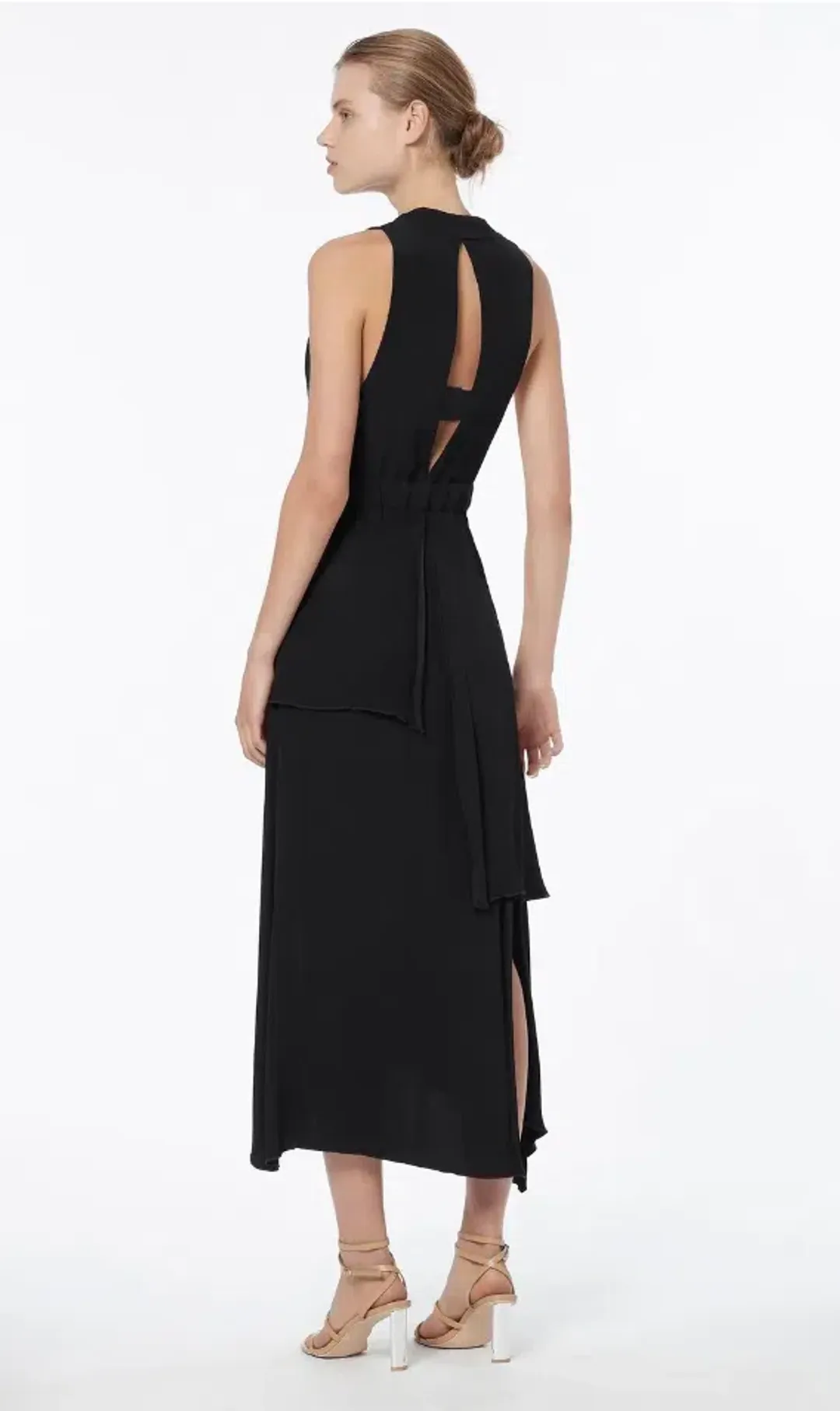 Manning Cartell New Order Midi Dress in Black Size 8 / S for rent on The Volte - main image