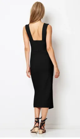 Bec & Bridge Lila Cut Out Dress Black Size 8 for rent on The Volte - image 4