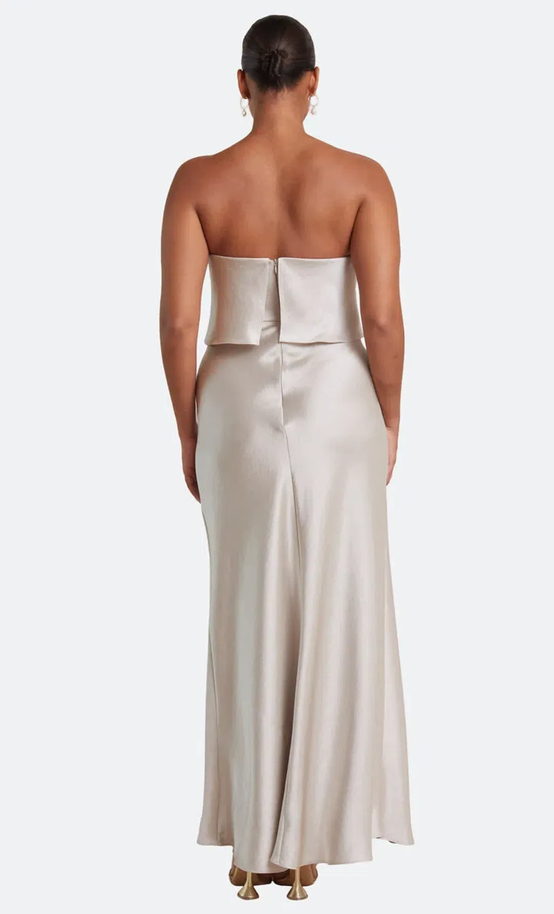 Bec & Bridge The Dreamer Overlay Dress Sand Size 10 for rent on The Volte - main image