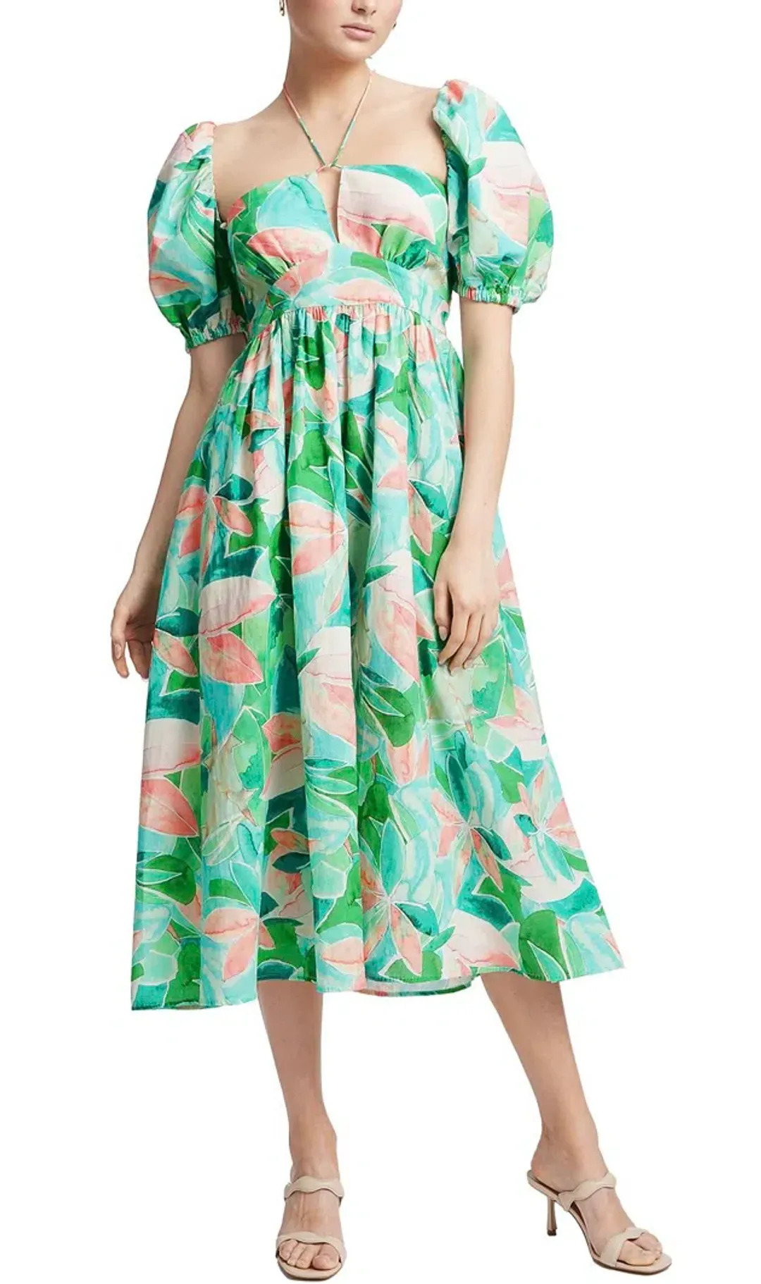 Steele Elm Dress Tropicana Size L/Au 12  for rent on The Volte - main image