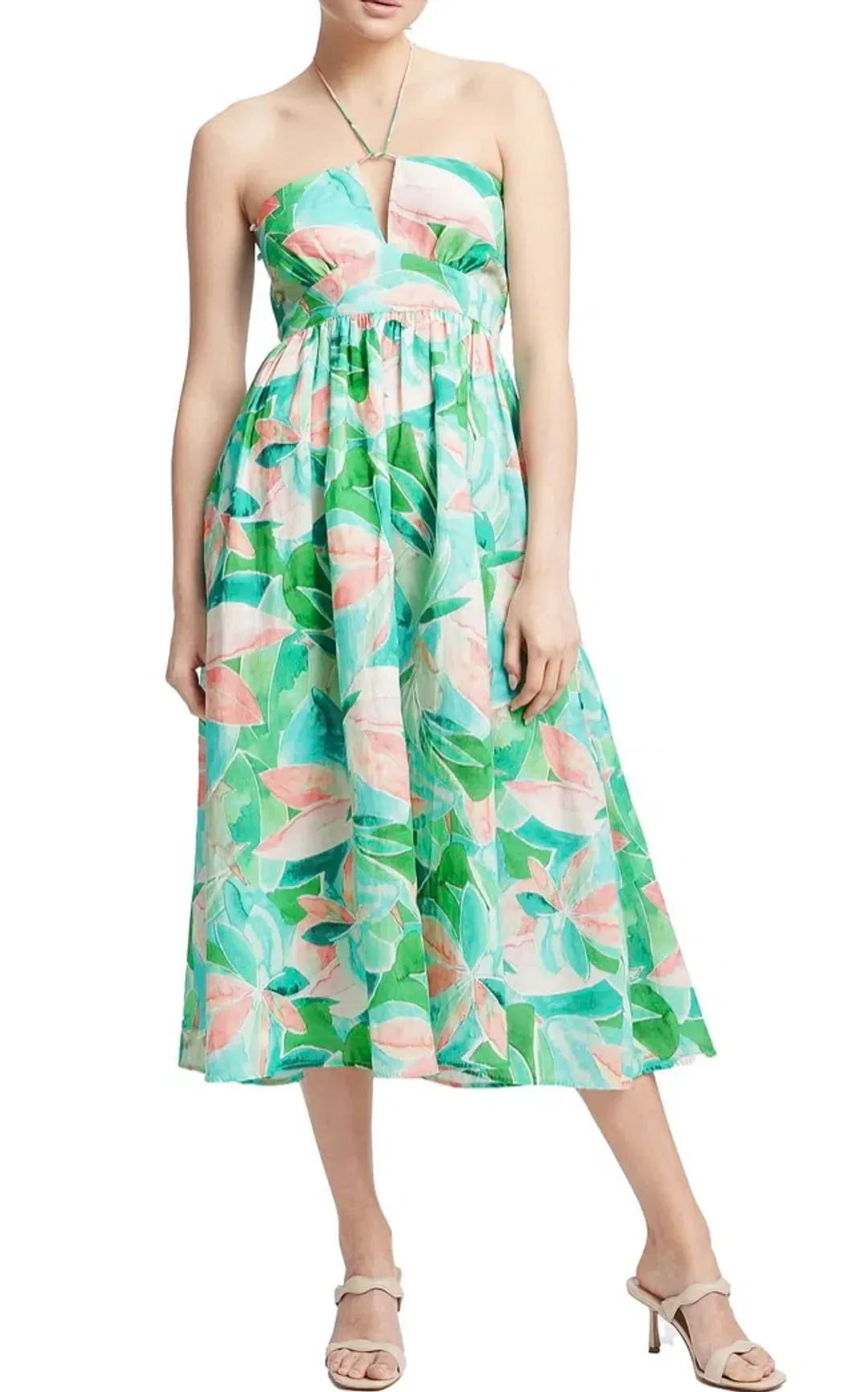 Steele Elm Dress Tropicana Size L/Au 12  for rent on The Volte - main image