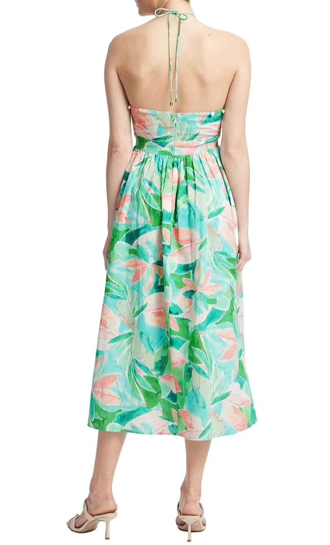 Steele Elm Dress Tropicana Size L/Au 12  for rent on The Volte - main image