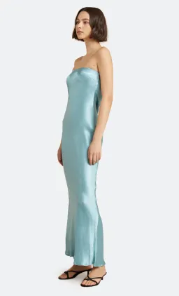 Bec & Bridge Moon Dance Strapless Dress Sea Spray Size 6 for rent on The Volte - image 2