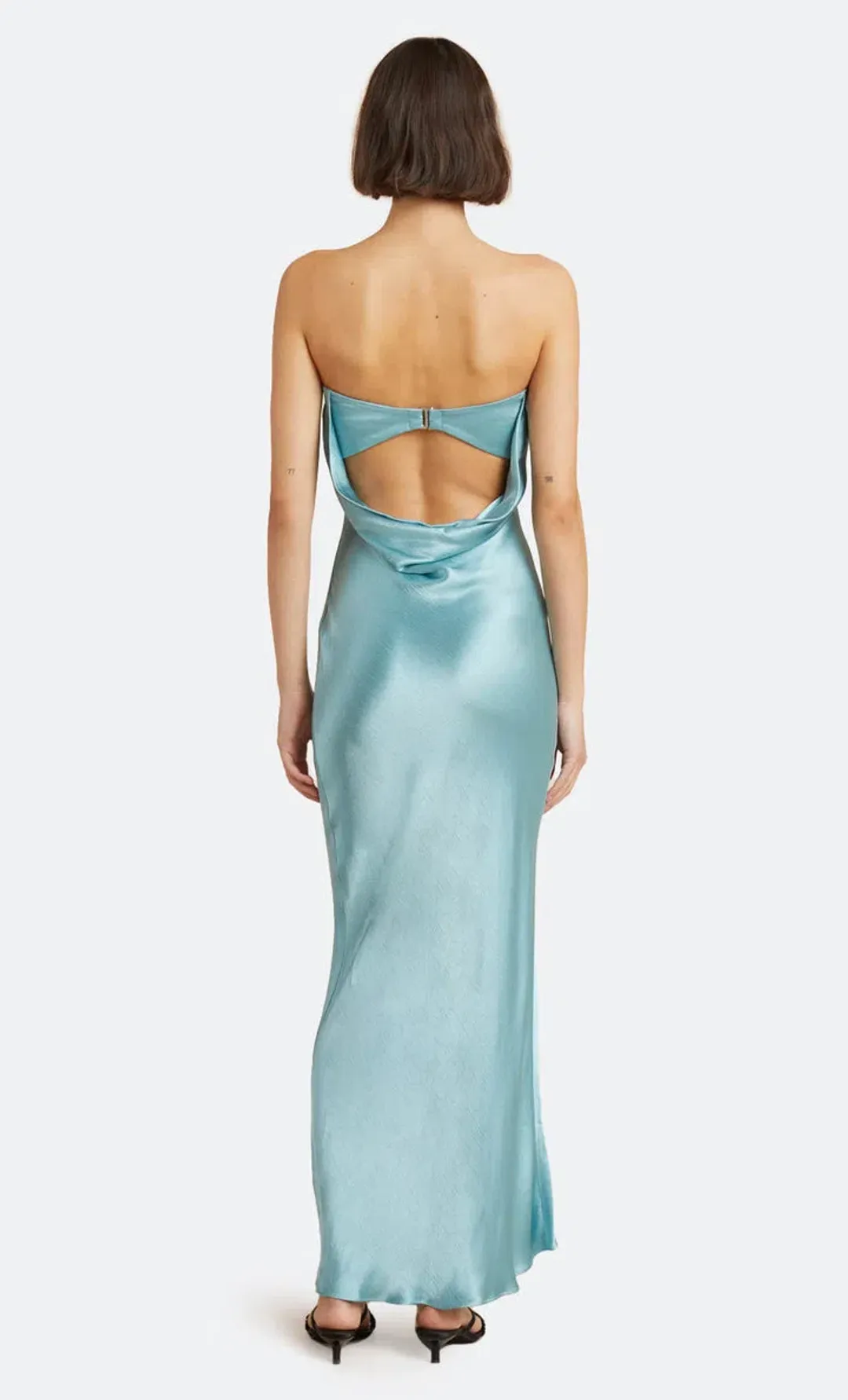 Bec & Bridge Moon Dance Strapless Dress Sea Spray Size 6 for rent on The Volte - main image