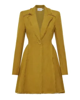 Aje  Martino Cut out Jacket Dress Green Size 14 for rent on The Volte - image 3