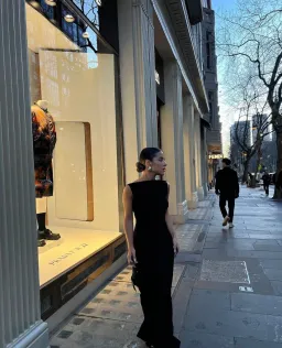 Effie Kats Verona Backless Gown Black Size M / Au 10 for rent on The Volte - image 6