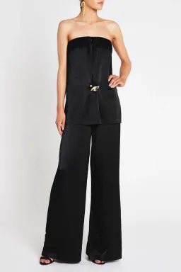 Sass & Bide Soul Suite Jumpsuit Black Size 8 for rent on The Volte - image 1