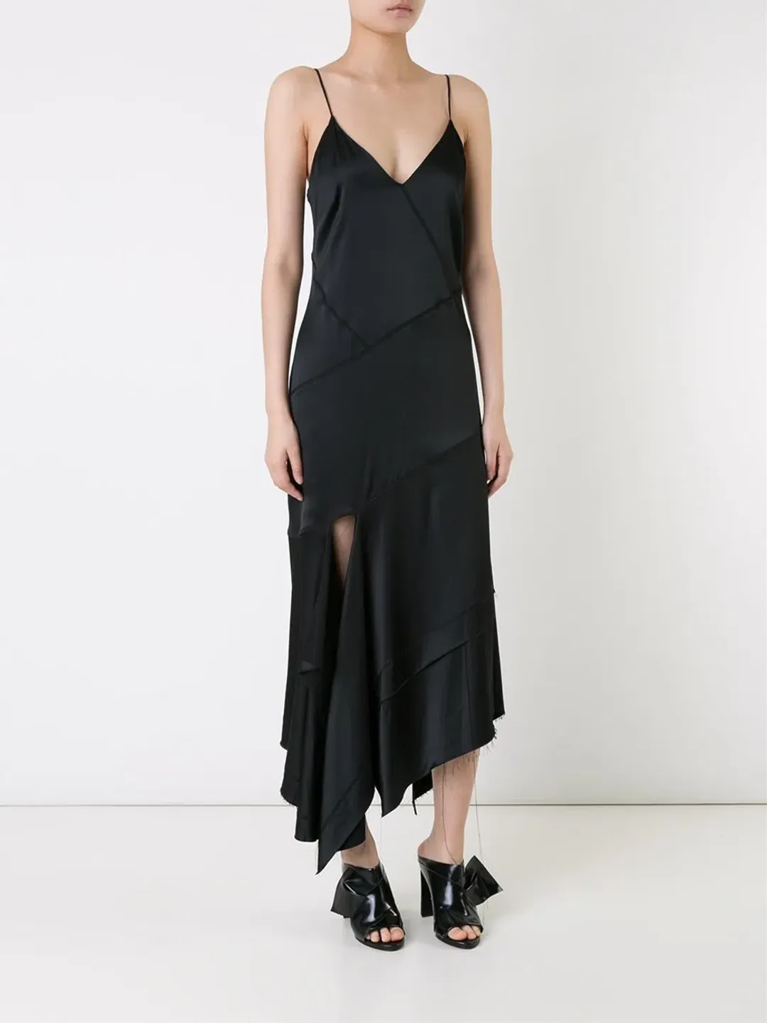 Manning Cartell Liquid Lines Dress Black Size 10  for rent on The Volte - main image