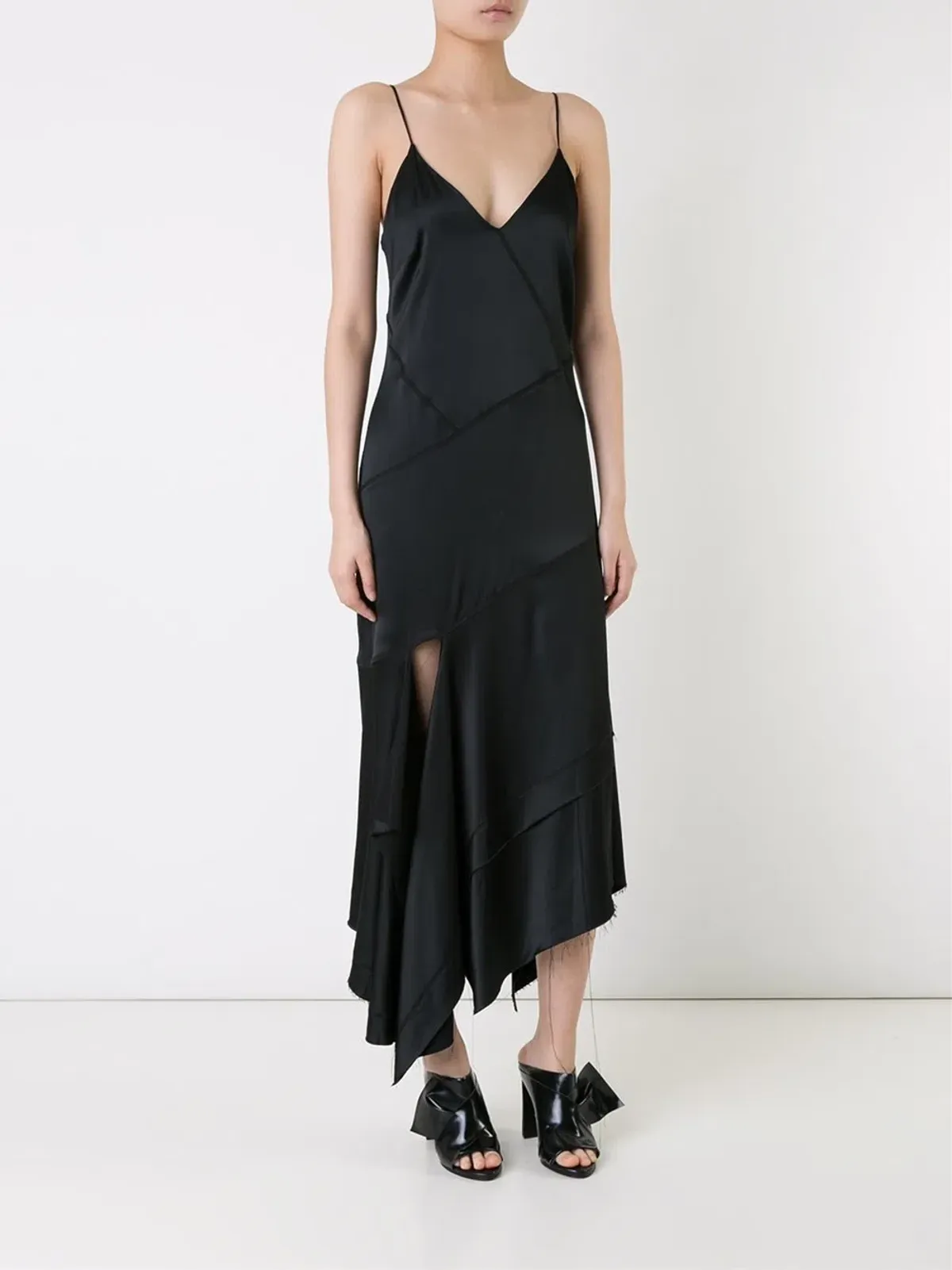 Manning Cartell Liquid Lines Dress Black Size 10  for rent on The Volte - main image