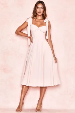 House of CB Alicia Midi Dress Pink Size S / Au 8-10 for rent on The Volte - image 1