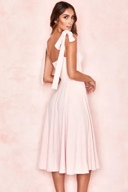House of CB Alicia Midi Dress Pink Size S / Au 8-10 for rent on The Volte - image 3