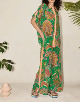 Alemais Marion Pant Green Size AU 6 for rent on The Volte - image 1