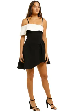 Elliatt Mila Dress Black/White Size M/10 for rent on The Volte - image 1