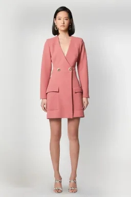 Elliatt Ametrine Dress Rose Size S/Au 8  for rent on The Volte - image 1