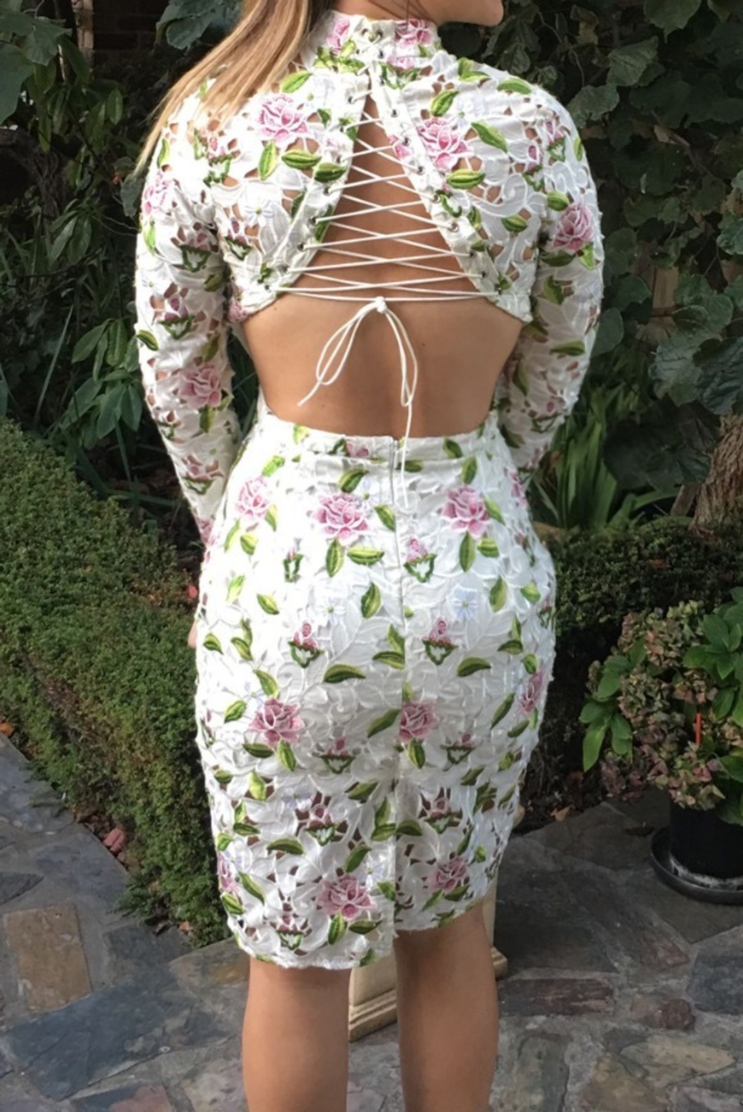 Asilio Object of Desire Mini Dress Print Floral Size 8  for rent on The Volte - main image