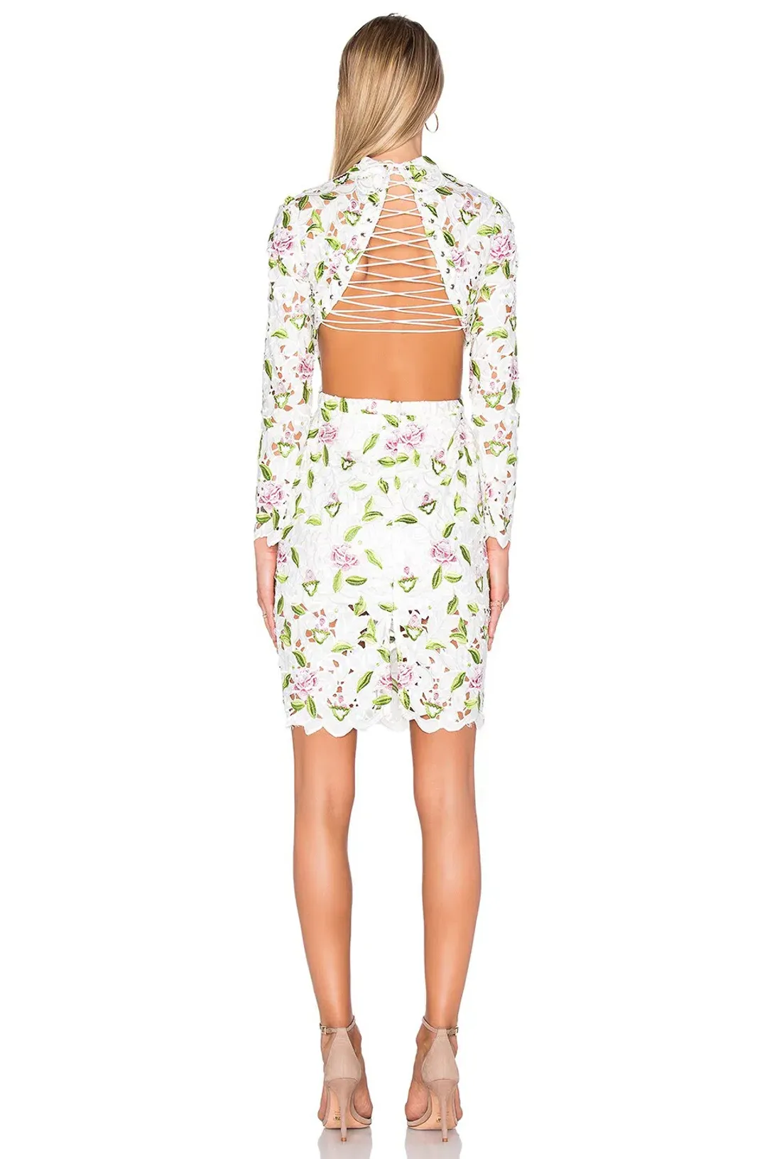 Asilio Object of Desire Mini Dress Print Floral Size 8  for rent on The Volte - main image