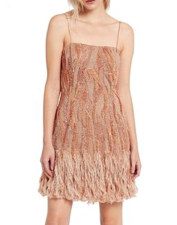 Aje Cassidy Dress Nude Size 12 for rent on The Volte - image 1