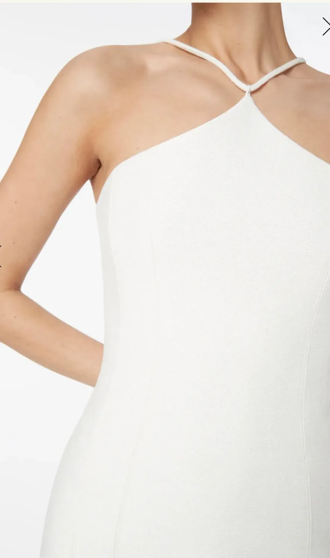 Manning Cartell Cosmic Turn Mini Dress White Size 6 / XS for rent on The Volte - main image