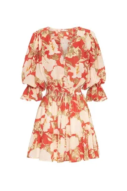 Kivari Helena Cotton Mini Dress Print Size 12 for rent on The Volte - image 4