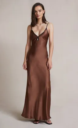 Bec & Bridge Cedar City Maxi Dress Brown Size 8 for rent on The Volte - image 4